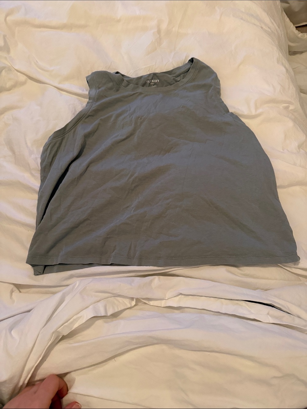 Old Navy Women's Slate Gray Sleeveless Crew Tank